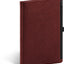 Notebook Hardy, red, lined, 13 × 21 cm