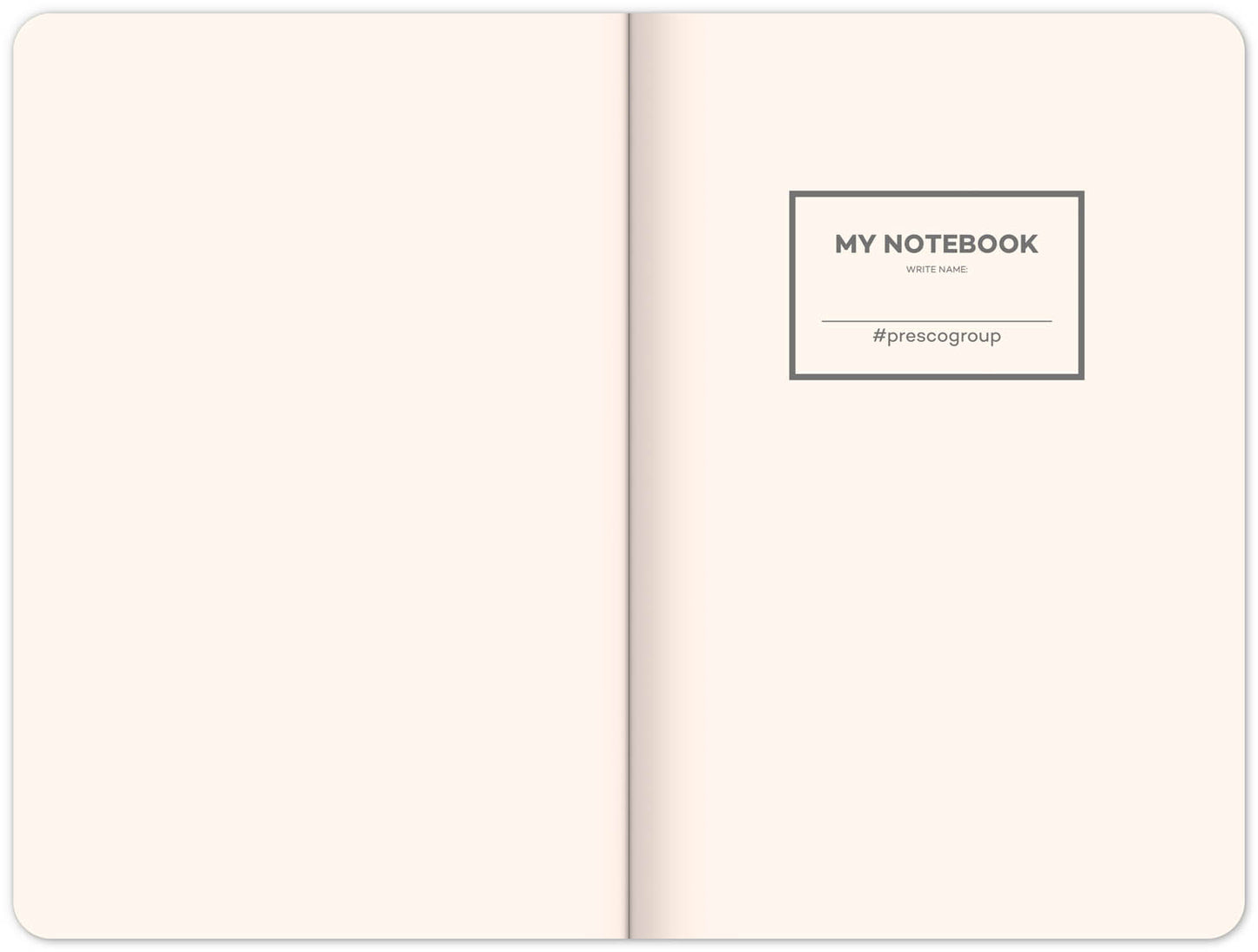 Notebook Skiver, red–burgundy, lined, 13 × 21 cm