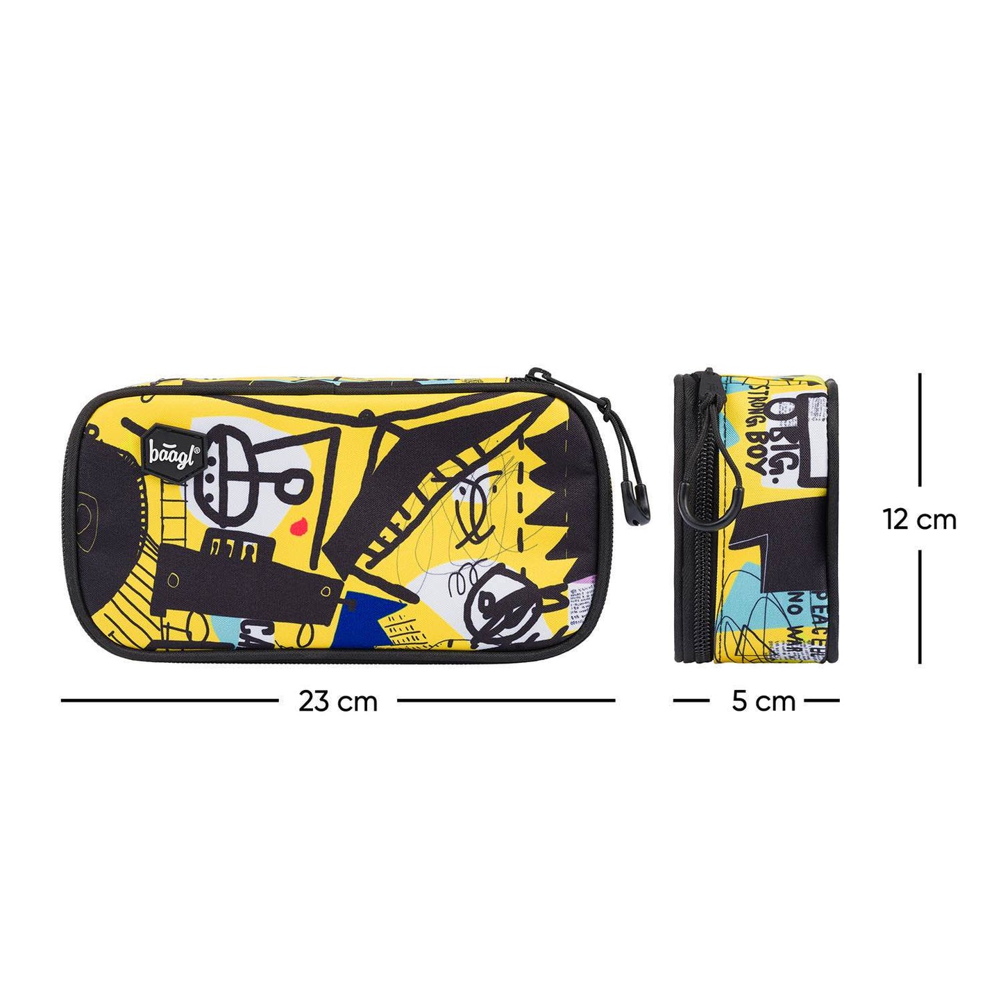 School etui Skate Street art