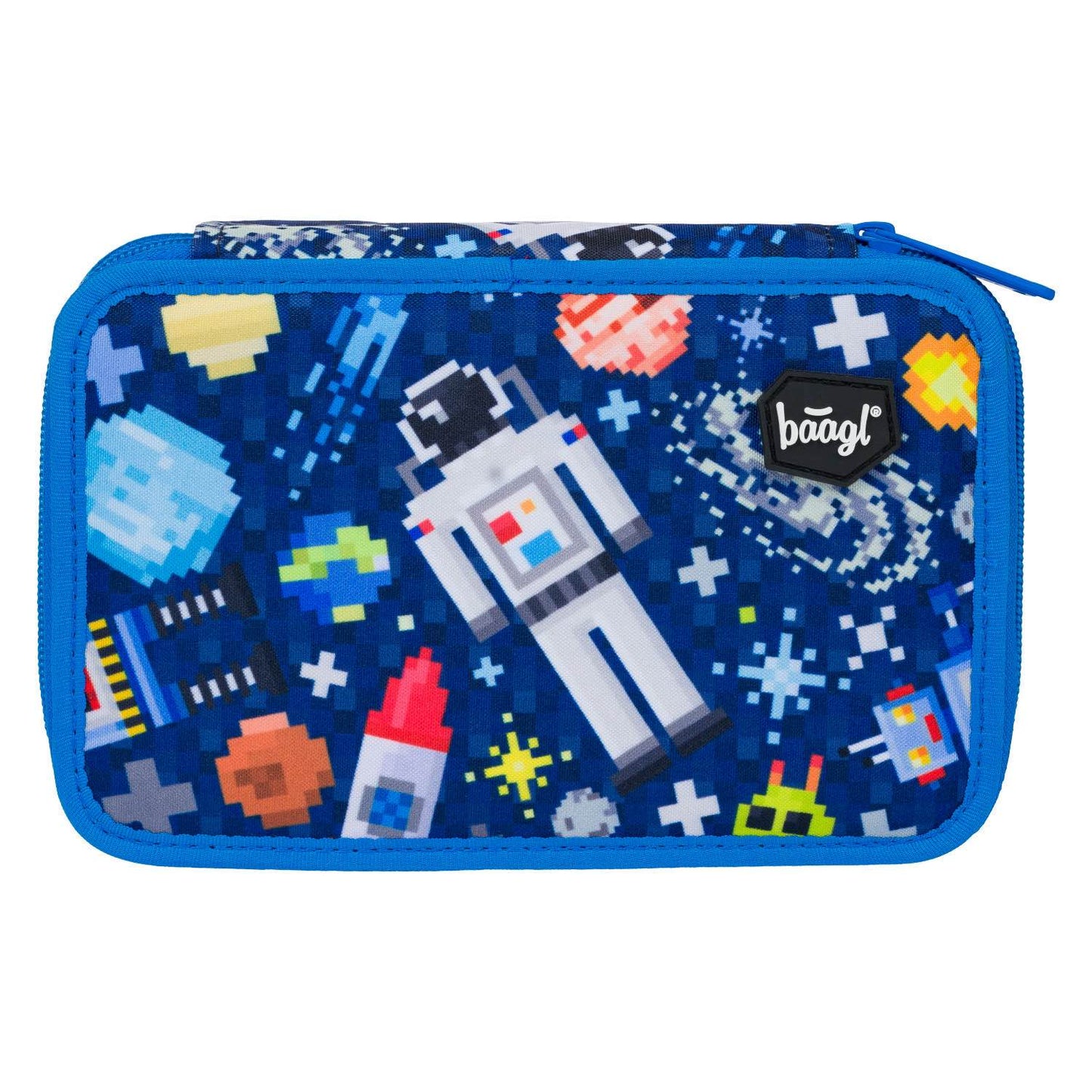 Two-tier pencil case Space Game
