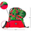 Gym sack with zip pocket Melon