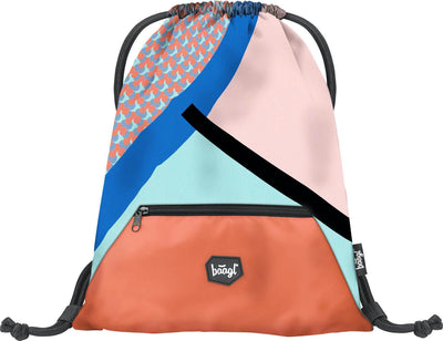 Gym sack with zip pocket Form