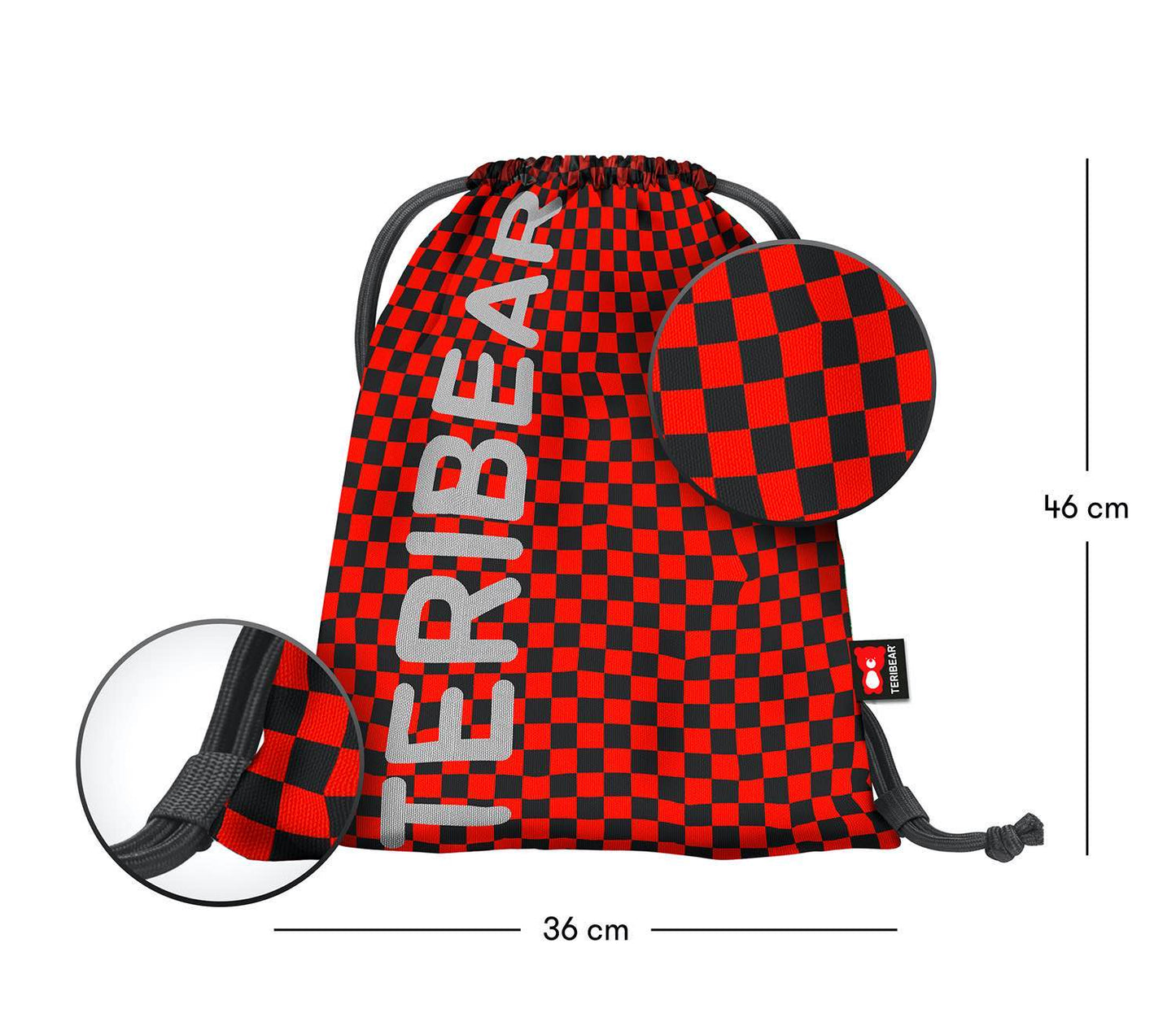 Gym sack Skate TERIBEAR Red