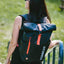 Roll top backpack TERIBEAR black