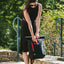Roll top backpack TERIBEAR black
