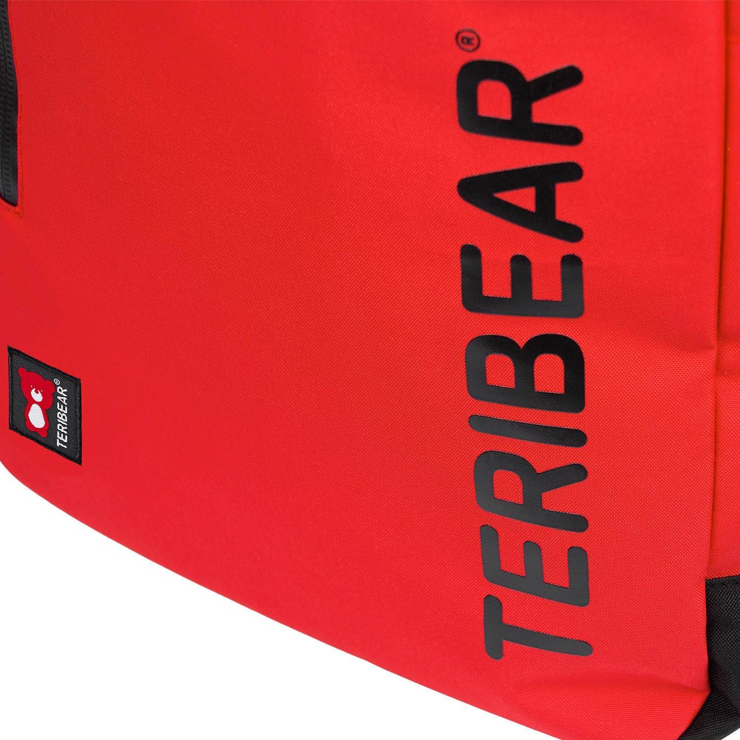 Roll top backpack TERIBEAR red