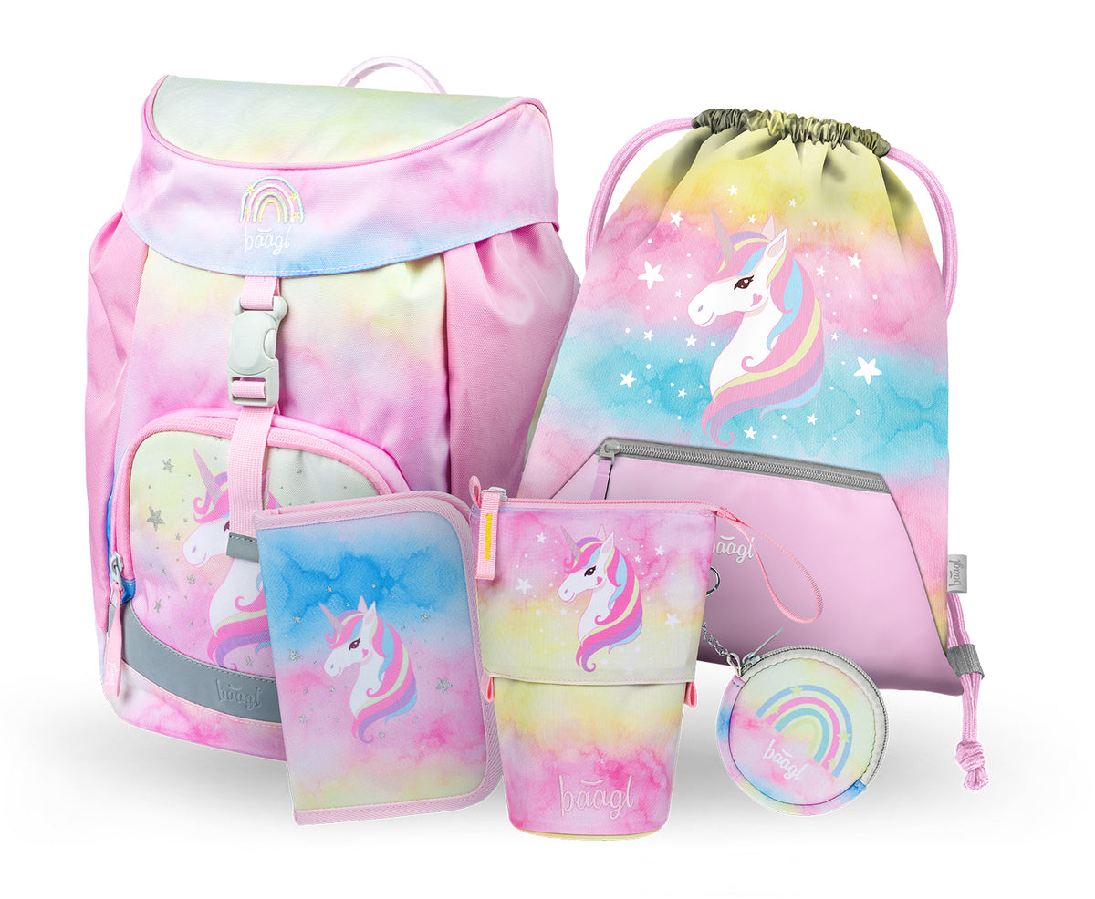School set Airy Rainbow Unicorn IV