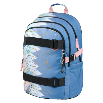 School backpack Skate Moon