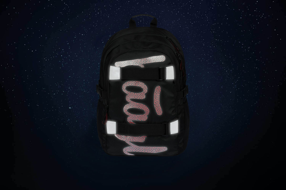 School backpack Skate Red