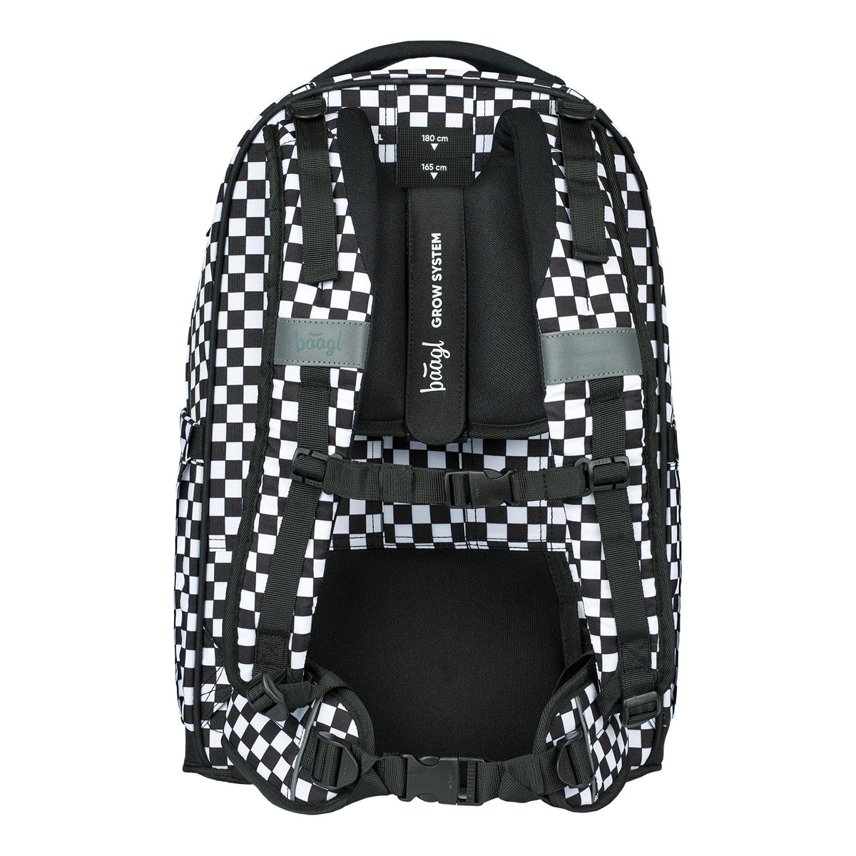 School backpack Skate Checked