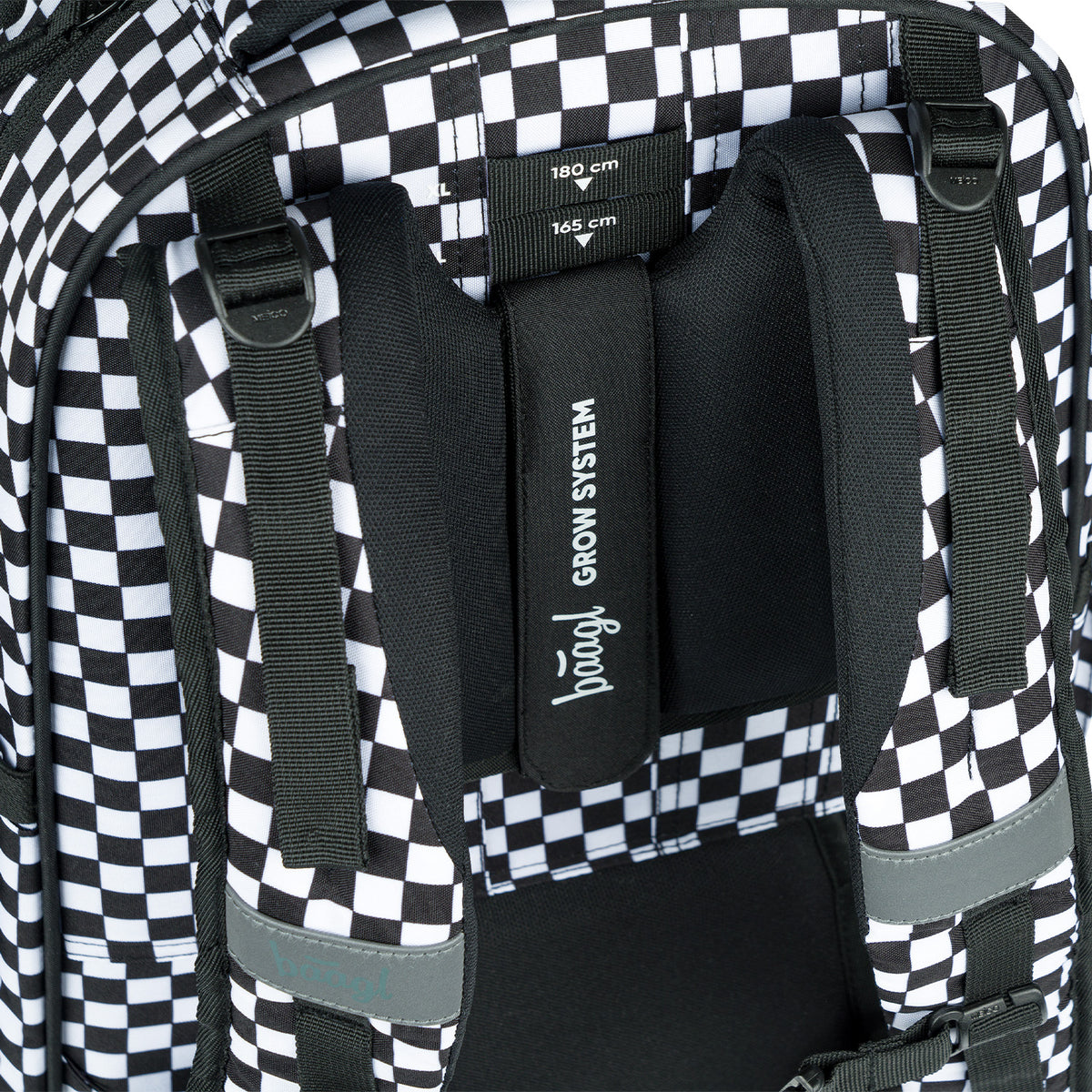 School backpack Skate Checked