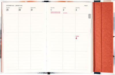Magnetic weekly planner Japan 2026, 13 x 21 cm