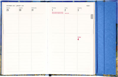 Magnetic weekly planner Vincent van Gogh 2026, 13 x 21 cm