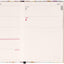 Magnetic weekly planner Pink Marble 2026, 11 x 16 cm