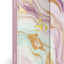 Magnetic weekly planner Pink Marble 2026, 11 x 16 cm