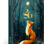 Magnetic weekly planner Liška 2026, 11 x 16 cm