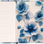 Magnetic weekly planner Porcelain Flower 2026, 11 x 16 cm
