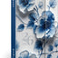 Magnetic weekly planner Porcelain Flower 2026, 11 x 16 cm