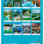 Wall calendar Aqua 2026, 33 x 46 cm
