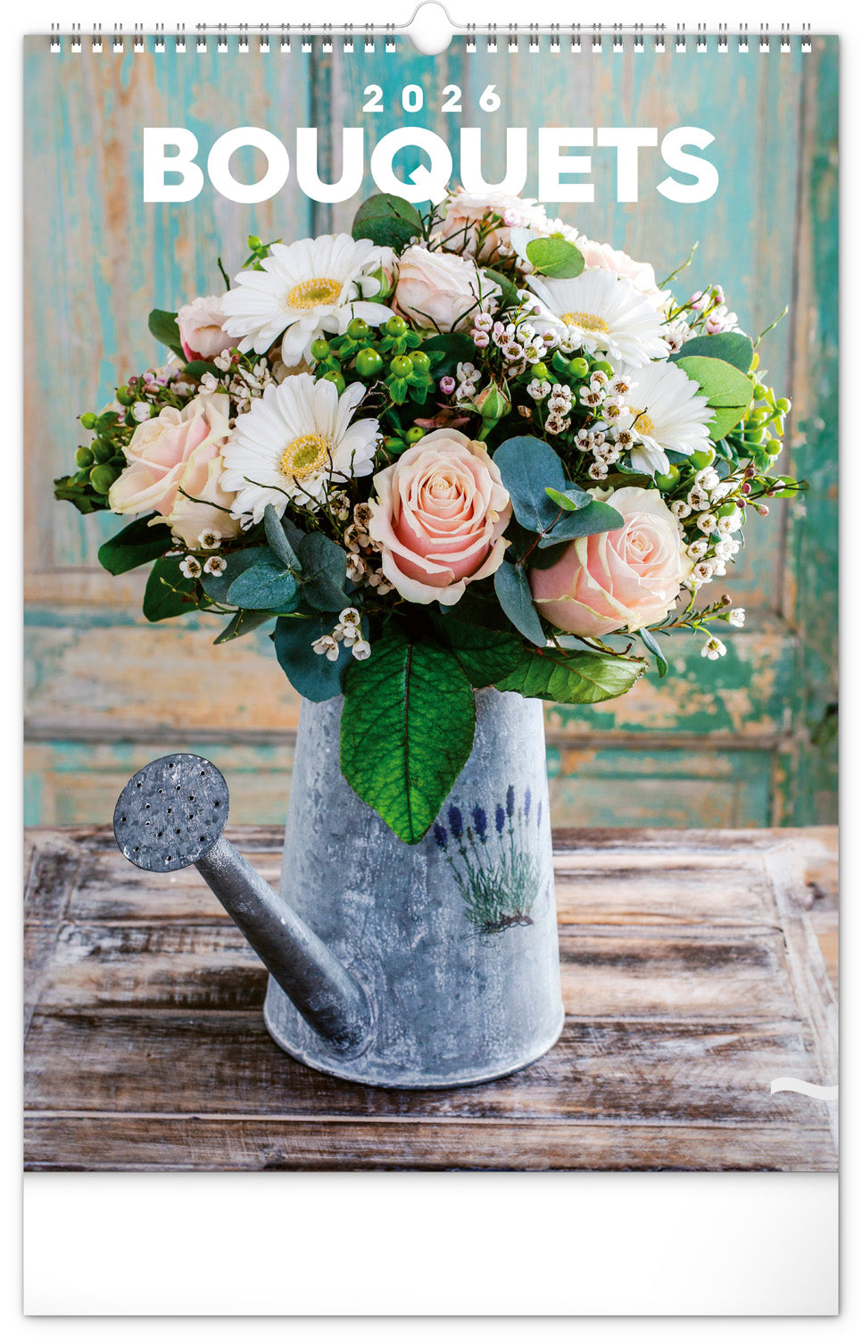 Wall calendar Bouquets 2026, 33 x 46 cm