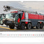 Wall calendar Fire Trucks 2026, 48 x 33 cm