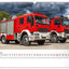 Wall calendar Fire Trucks 2026, 48 x 33 cm