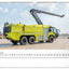 Wall calendar Fire Trucks 2026, 48 x 33 cm