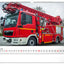 Wall calendar Fire Trucks 2026, 48 x 33 cm