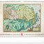 Wall calendar Antique maps 2026, 48 x 33 cm