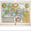 Wall calendar Antique maps 2026, 48 x 33 cm
