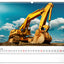 Wall calendar Heavy Machines 2026, 48 x 33 cm
