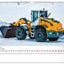 Wall calendar Heavy Machines 2026, 48 x 33 cm
