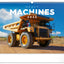 Wall calendar Heavy Machines 2026, 48 x 33 cm