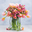 Grid calendar Flowers 2026, 30 x 30 cm