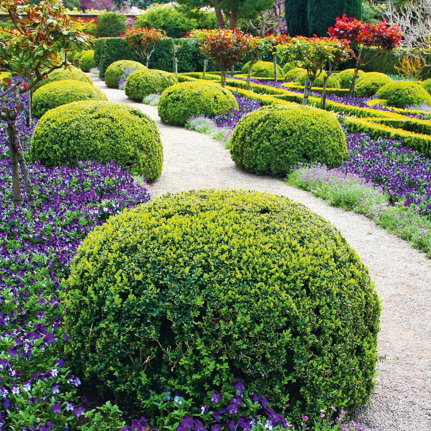 Grid calendar Gardens 2026, 30 x 30 cm