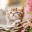 Grid calendar Kittens 2026, 30 x 30 cm