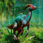 Grid calendar Dinosaurs 2026, 30 x 30 cm