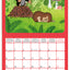 Grid calendar The Little Mole 2026, 30 x 30 cm