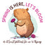 Grid calendar Cheeky Capybaras 2026, 30 x 30 cm