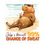 Grid calendar Cheeky Capybaras 2026, 30 x 30 cm