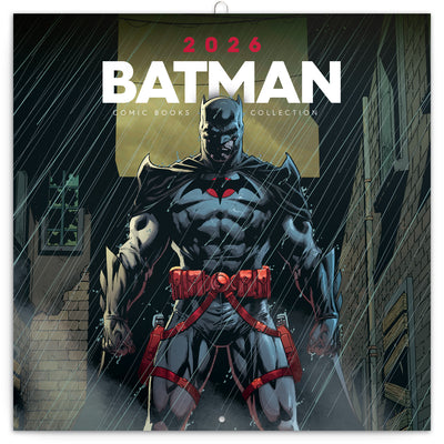Grid calendar Batman Comics 2026, 30 x 30 cm