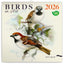 Grid calendar Birds in Art 2026, 30 x 30 cm
