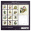 Grid calendar Birds in Art 2026, 30 x 30 cm