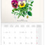 Grid calendar Herbarium 2026, 30 x 30 cm