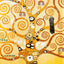 Grid calendar Gustav Klimt 2026, 30 x 30 cm