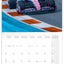 Grid calendar Formula 2026, 30 x 30 cm