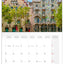 Grid calendar Barcelona 2026, 30 x 30 cm
