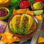 Grid calendar Gourmet 2026, 30 x 30 cm