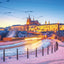 Grid calendar Prague 2026, 30 x 30 cm