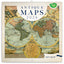 Grid calendar Antique Maps 2026, 30 x 30 cm